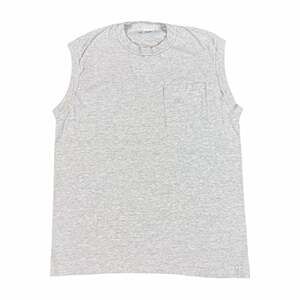 Vintage Single Stitch BVD Men’s Cotton Knit Sleeveless Pocket T-Shirt Size L